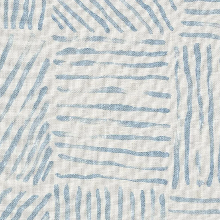 Schumacher 179901 Katama Sky fabric swatch
