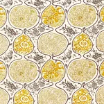 Schumacher 2620934 Katsugi Gold And Mushroom fabric swatch