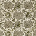 Schumacher 2620930 Katsugi Link And Sepia fabric swatch