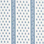 Schumacher 181330 Katsura Stripe Delft fabric swatch