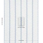 Schumacher 181330 Katsura Stripe Delft fabric swatch