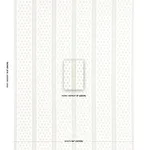 Schumacher 181332 Katsura Stripe Leaf fabric swatch