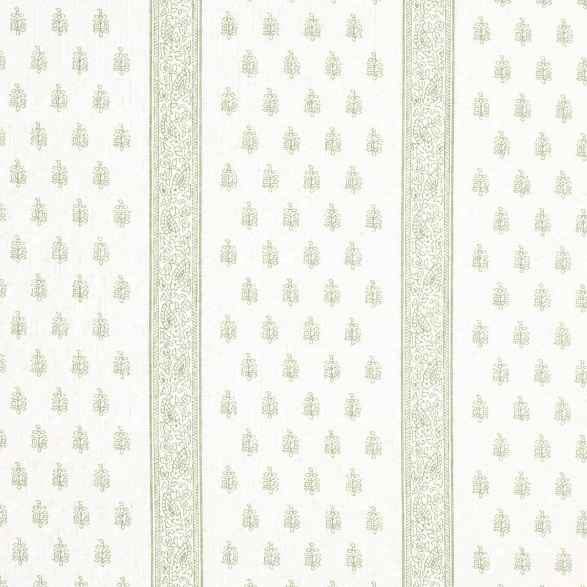 Schumacher 181332 Katsura Stripe Leaf fabric swatch