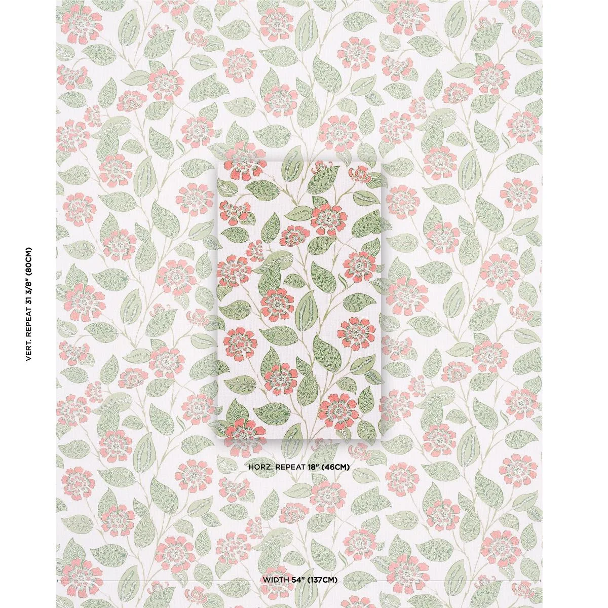 Schumacher 181000 Kava Cay Indoor/Outdoor Apricot fabric swatch