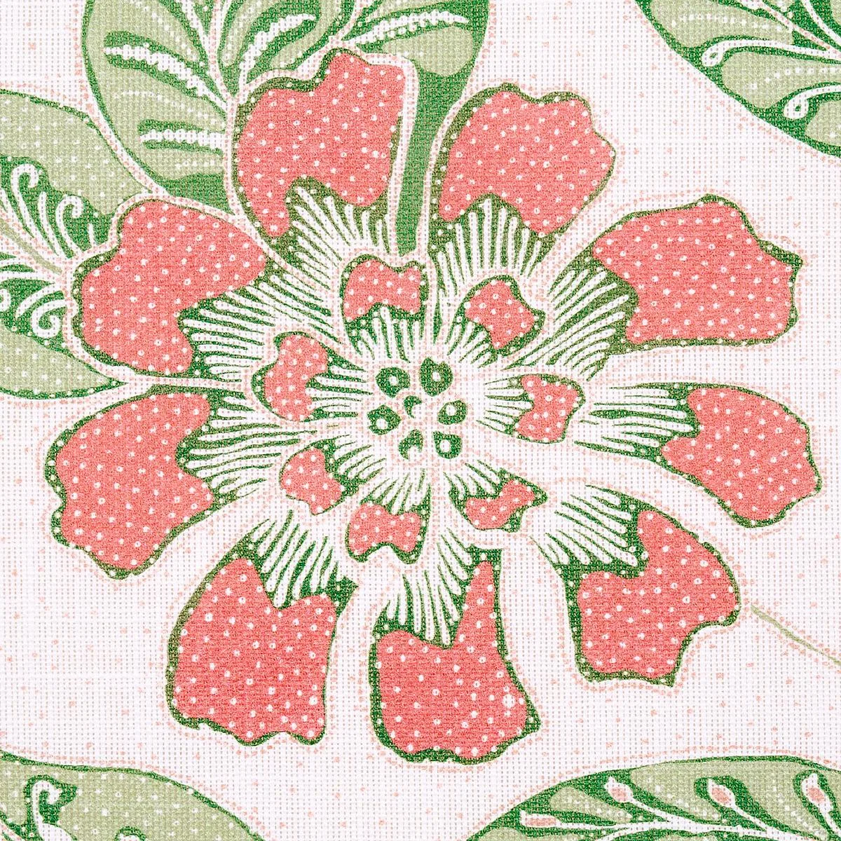 Schumacher 181000 Kava Cay Indoor/Outdoor Apricot fabric swatch