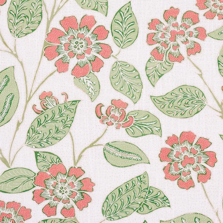 Schumacher 181000 Kava Cay Indoor/Outdoor Apricot fabric swatch