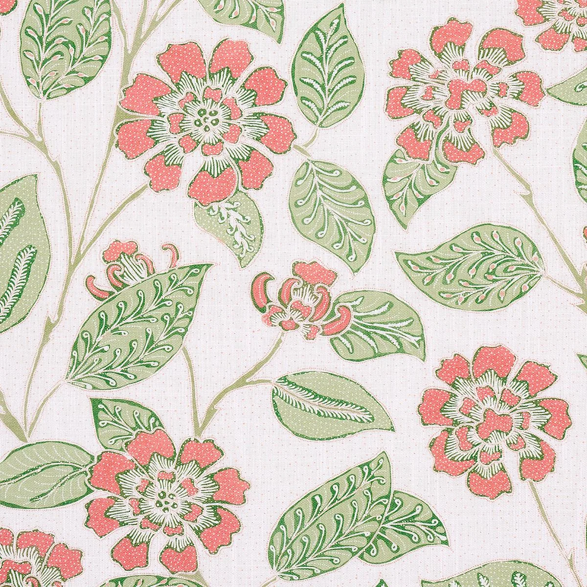 Schumacher 181000 Kava Cay Indoor/Outdoor Apricot fabric swatch