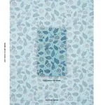 Schumacher 181001 Kava Cay Indoor/Outdoor Blues fabric swatch