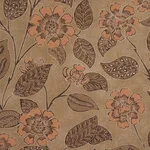 Schumacher 181003 Kava Cay Indoor/Outdoor Brown fabric swatch