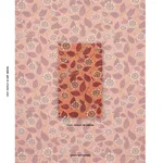 Schumacher 181002 Kava Cay Indoor/Outdoor Mango fabric swatch