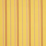 Schumacher 77452 Kayenta Stripe Yellow fabric swatch