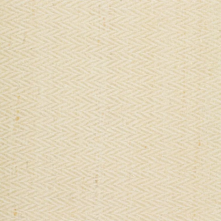 Schumacher 51840 Keira Silk Herringbone Ivory fabric swatch
