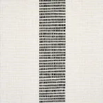 Schumacher 77566 Ketley Performance Stripe Black fabric swatch