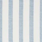 Schumacher 77562 Ketley Performance Stripe Blue fabric swatch