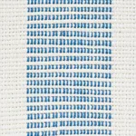Schumacher 77562 Ketley Performance Stripe Blue fabric swatch