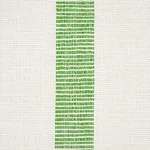 Schumacher 77565 Ketley Performance Stripe Green fabric swatch