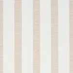 Schumacher 77560 Ketley Performance Stripe Natural fabric swatch