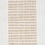 Schumacher 77560 Ketley Performance Stripe Natural fabric swatch
