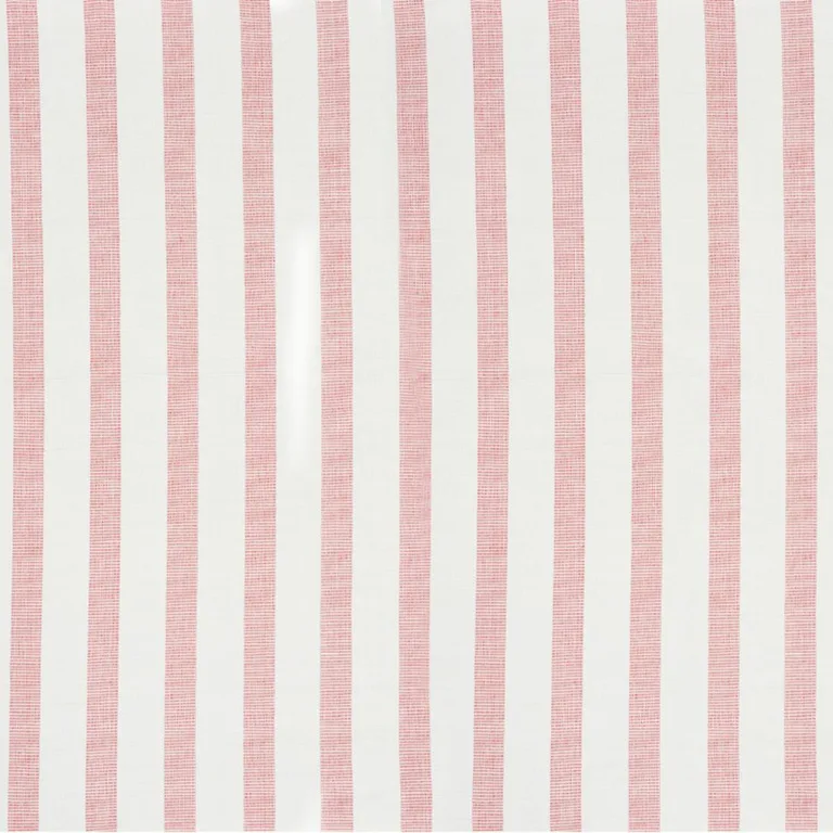 Schumacher 77561 Ketley Performance Stripe Red fabric swatch