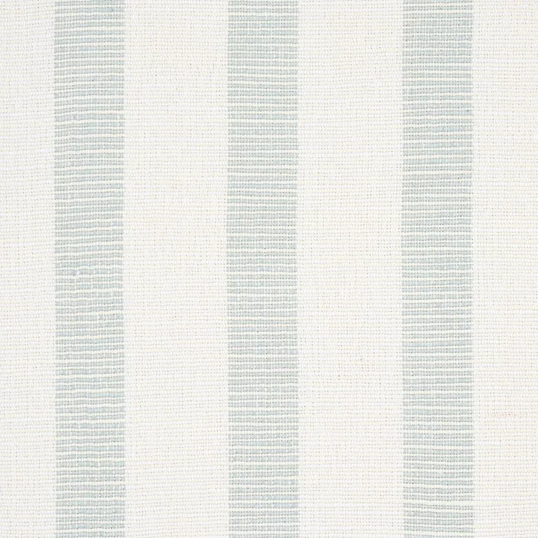 Schumacher 77564 Ketley Performance Stripe Sky fabric swatch