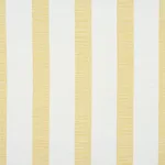 Schumacher 77563 Ketley Performance Stripe Yellow fabric swatch
