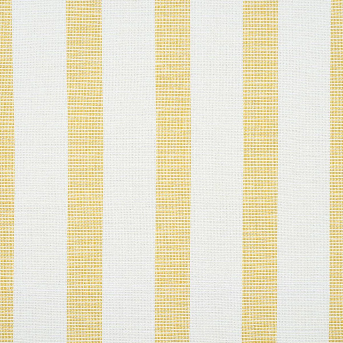 Schumacher 77563 Ketley Performance Stripe Yellow fabric swatch