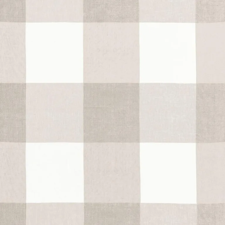Schumacher 68372 Key Largo Check Zinc fabric swatch