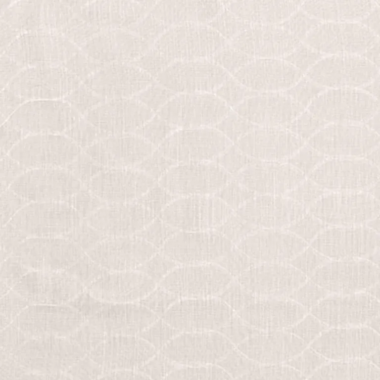 Schumacher 63341 Key Largo Sheer Indoor/Outdoor Vanilla fabric swatch