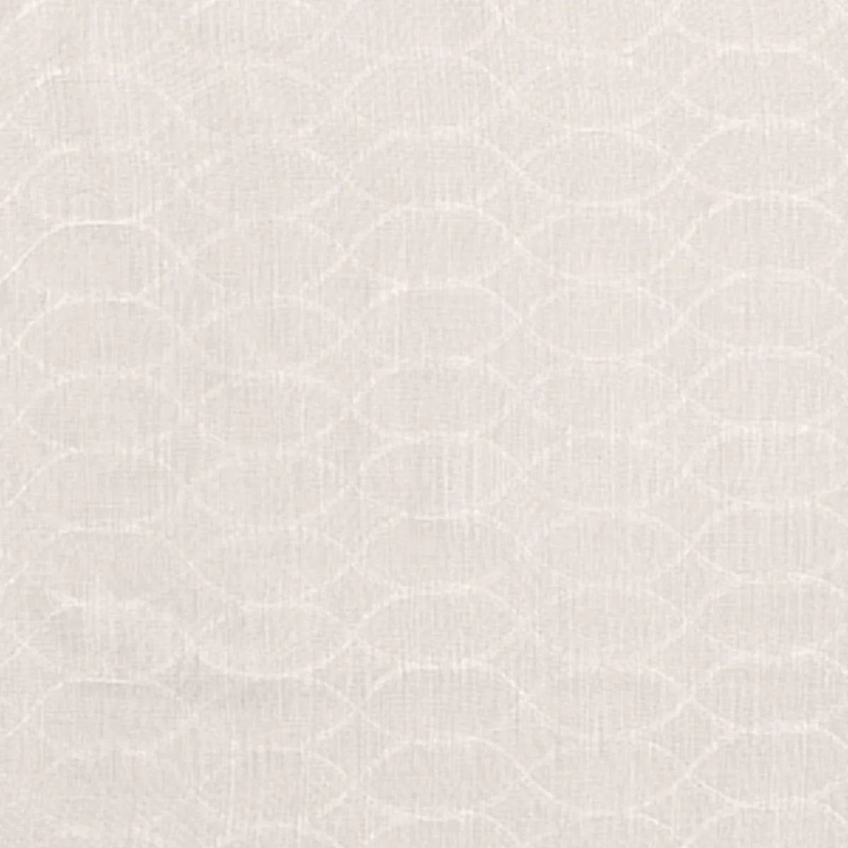 Schumacher 63341 Key Largo Sheer Indoor/Outdoor Vanilla fabric swatch