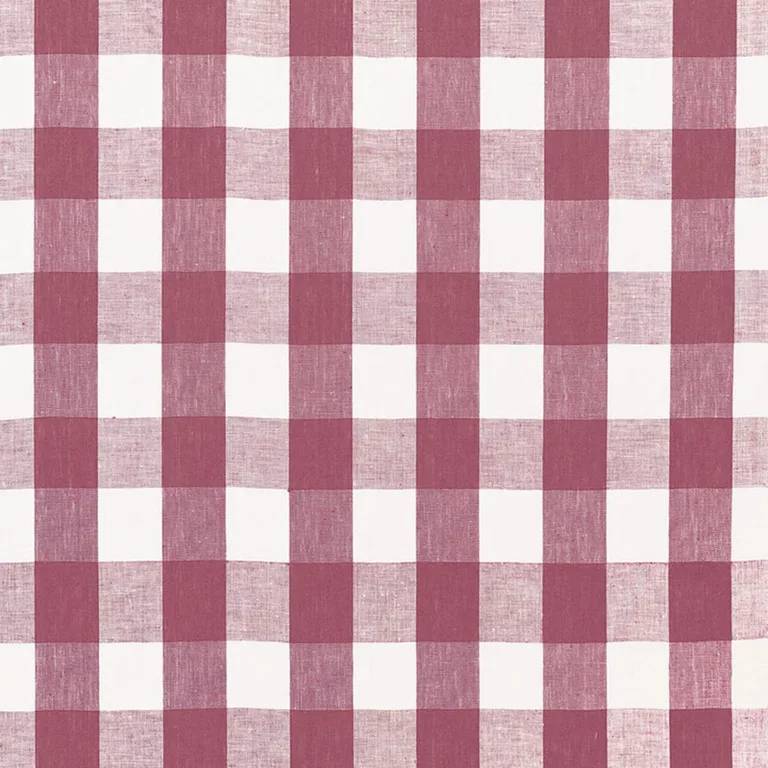 Schumacher 68010 Key West Check Parma fabric swatch
