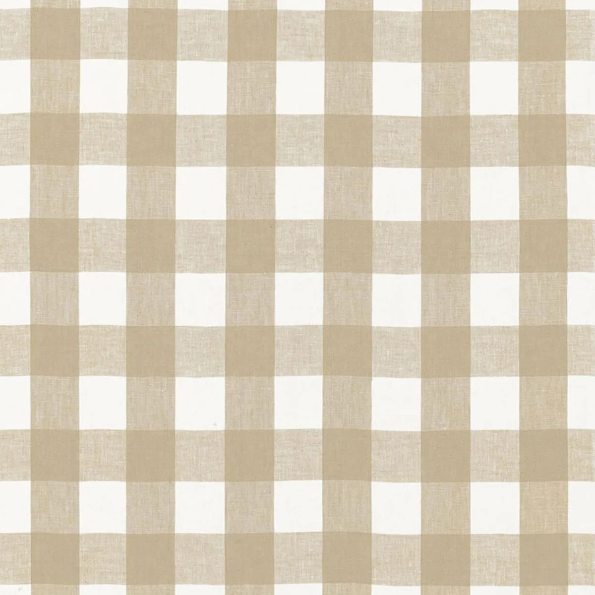 Schumacher 68017 Key West Check Sahara fabric swatch