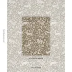 Schumacher 2603272 Khan's Park Khaki Olive fabric swatch