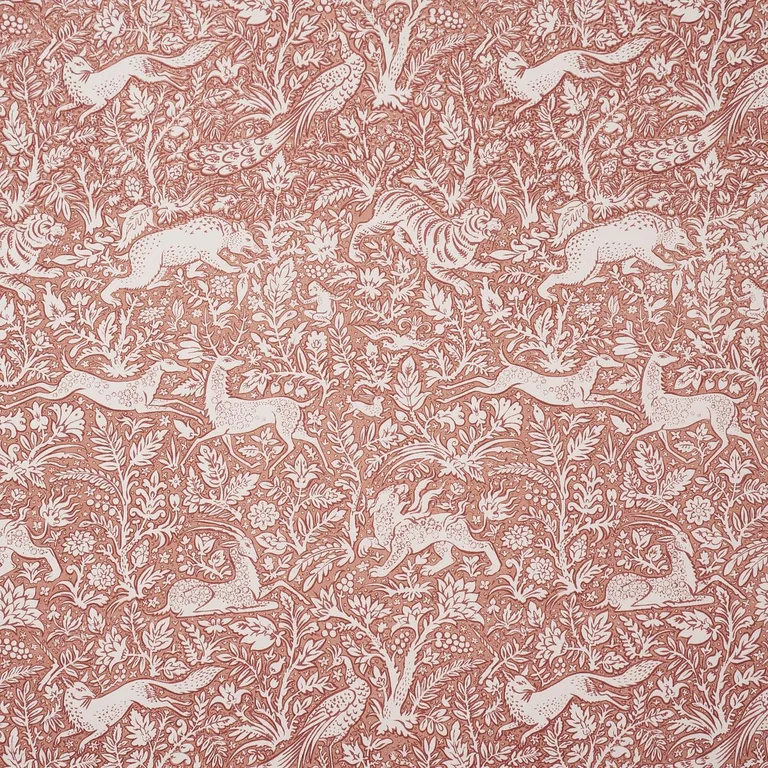 Schumacher 2603277 Khan's Park Mediterranean Spice fabric swatch