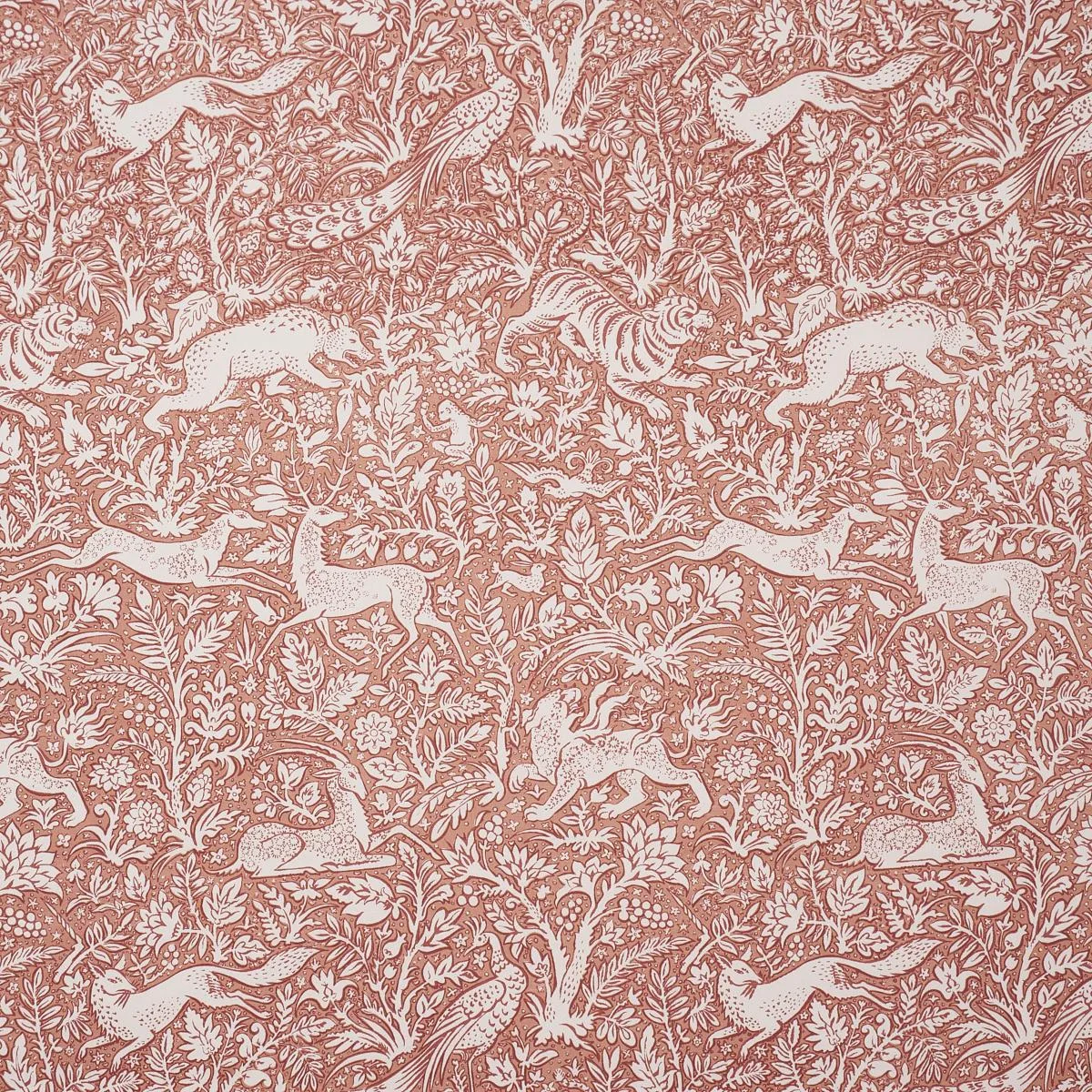 Schumacher 2603277 Khan's Park Mediterranean Spice fabric swatch