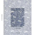 Schumacher 2603101 Khan's Park Navy fabric swatch