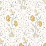 Schumacher 178333 Khilana Floral Marigold fabric swatch