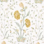 Schumacher 178333 Khilana Floral Marigold fabric swatch