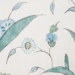 Schumacher 178331 Khilana Floral Peacock fabric swatch