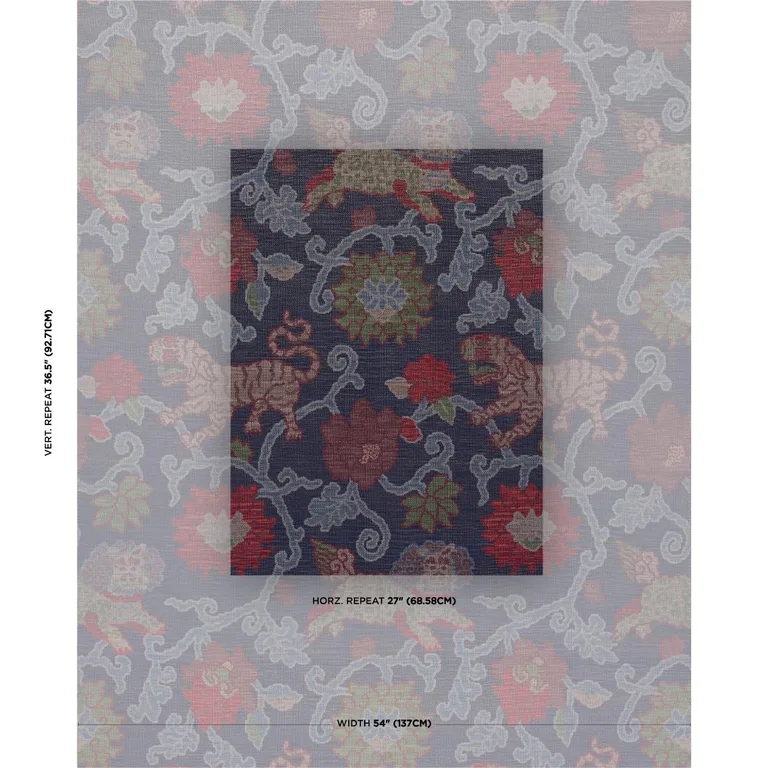 Schumacher 62682 Khotan Weave Tapestry fabric swatch