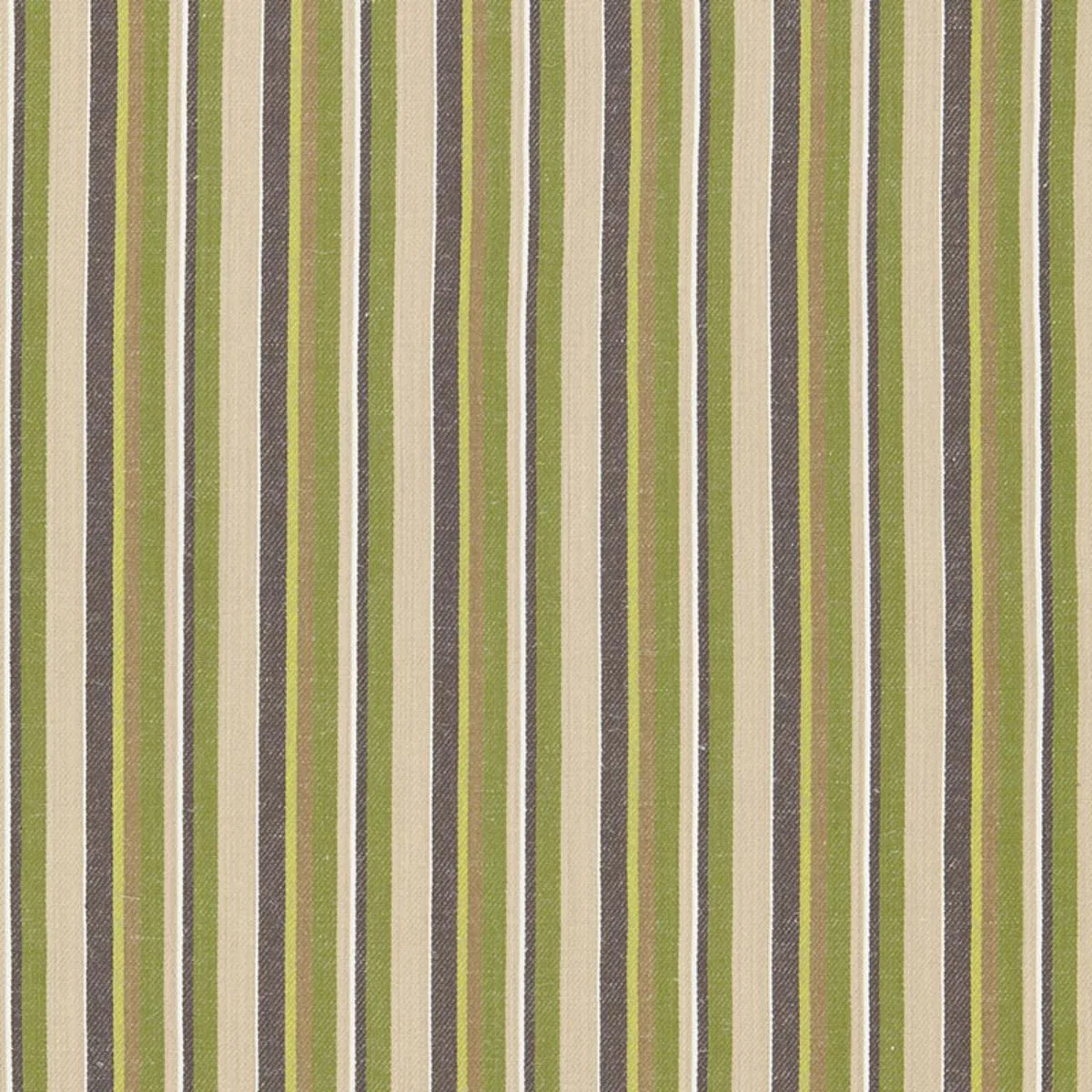 Schumacher 66031 Kiawah Stripe Vert fabric swatch