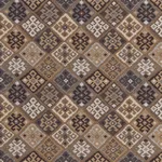 Schumacher 67140 Kilim Weave Buckskin fabric swatch