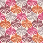Schumacher 72590 Kimono Ikat Berry fabric swatch
