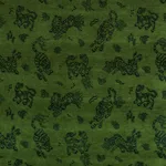 Schumacher 82171 Kinabalu Velvet Emerald fabric swatch