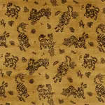 Schumacher 82170 Kinabalu Velvet Gold fabric swatch
