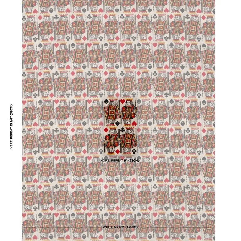 Schumacher 83010 King éPinglé Document fabric swatch
