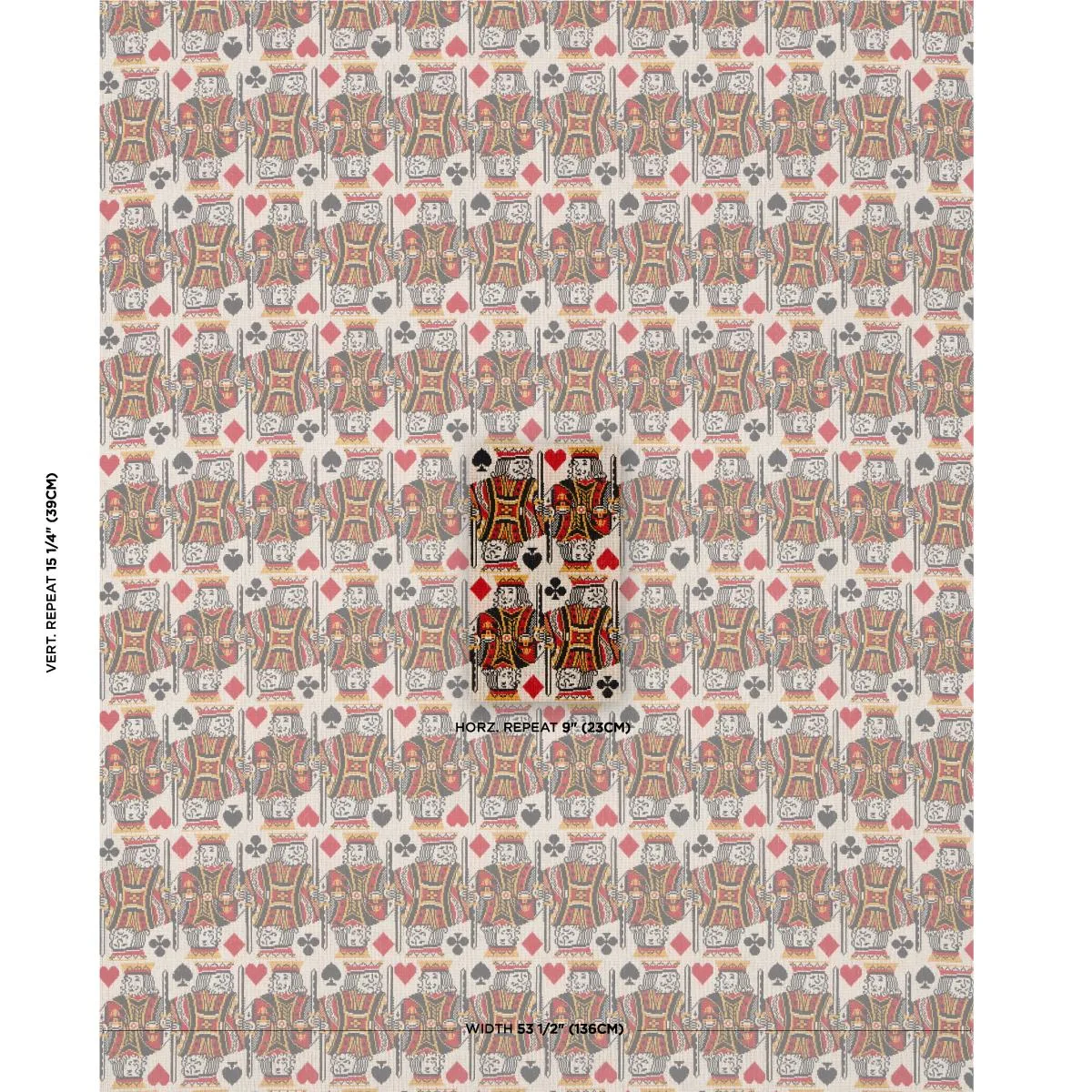 Schumacher 83010 King éPinglé Document fabric swatch