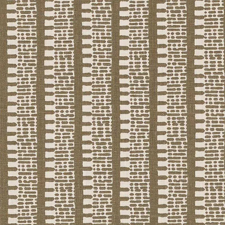 Schumacher 176137 Kiosk Berber Brown fabric swatch