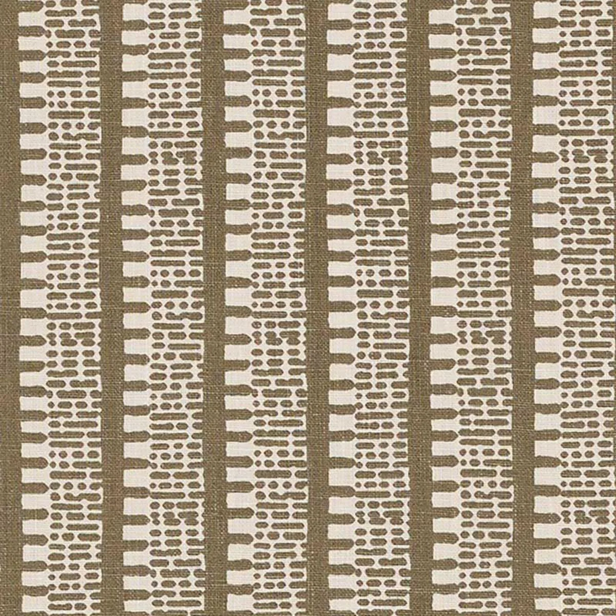 Schumacher 176137 Kiosk Berber Brown fabric swatch