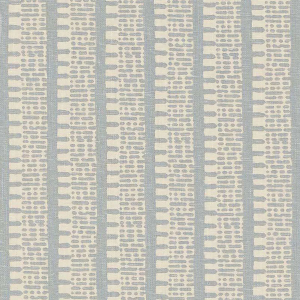 Schumacher 176134 Kiosk Orpington Blue fabric swatch