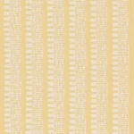 Schumacher 176132 Kiosk Straw fabric swatch